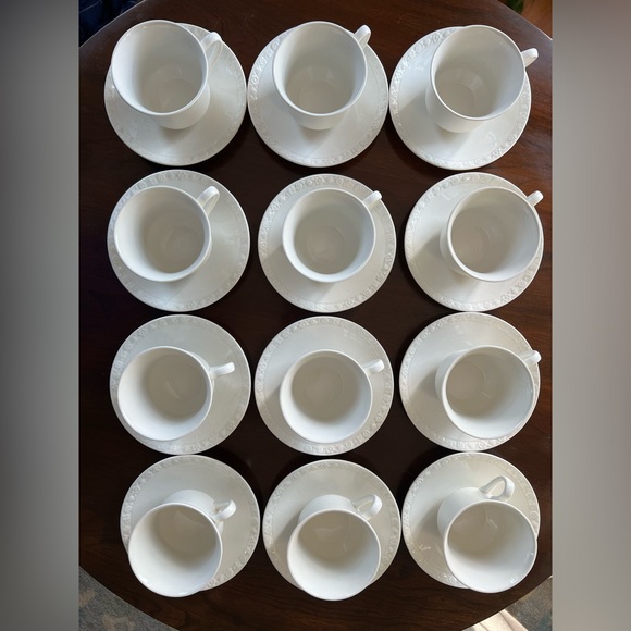 Wedgwood & Co. Ltd “Hedge Rose” Pattern Cup & Saucer , 12 Quantity - Picture 9 of 11